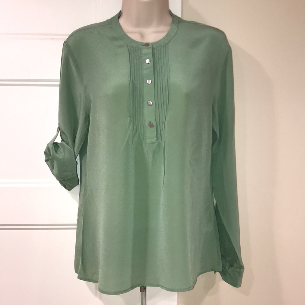 Banana Republic Silk Blouse Size S